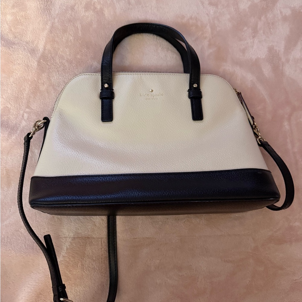 Kate Spade Black and White Satchel
